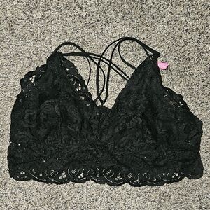 Victoria's Secret Black Lace Bralette